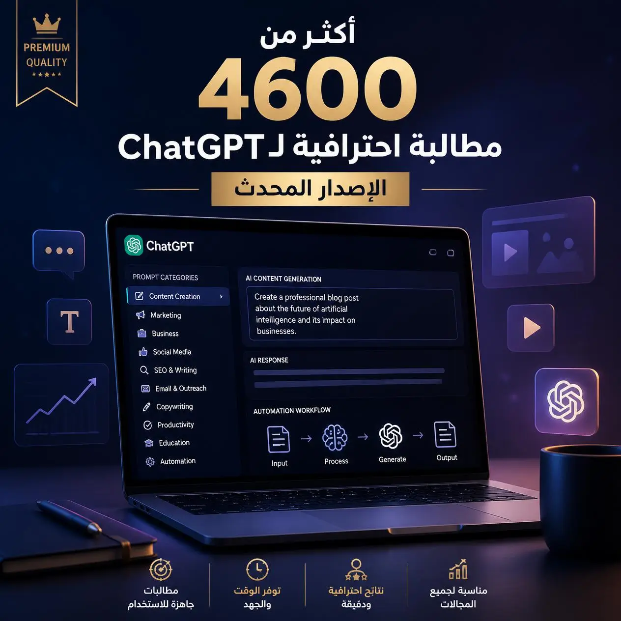 حزمة منتجات رقمية احترافية