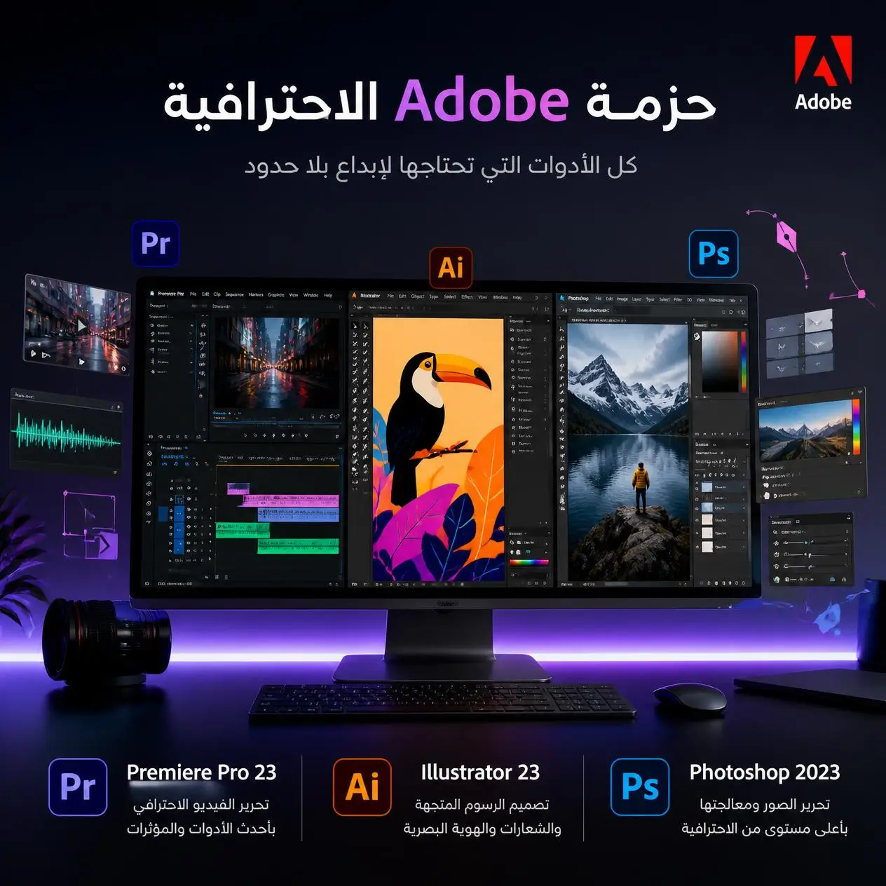 حزمة منتجات رقمية مميزة